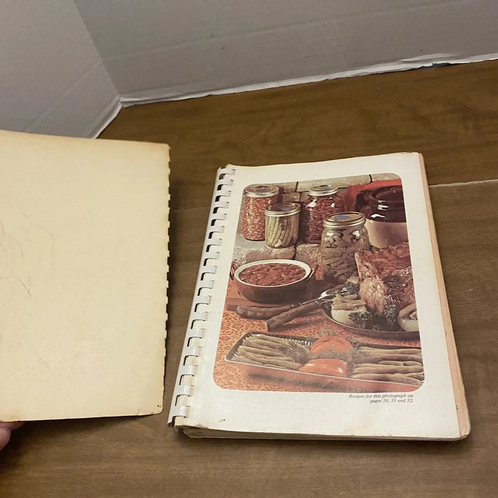 Canning Preserving and Freezing Cookbook Home Economics Teachers 1975 Vintage